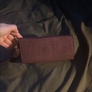 Kipling Burgundy Women's Wallet